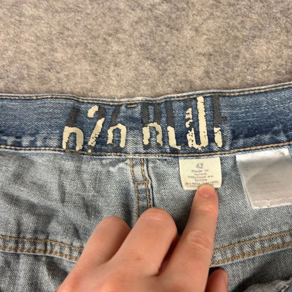 626 Blue Jean Shorts Mens 42 Blue Denim Relaxed Fit Casual Summer Shorts Vintage